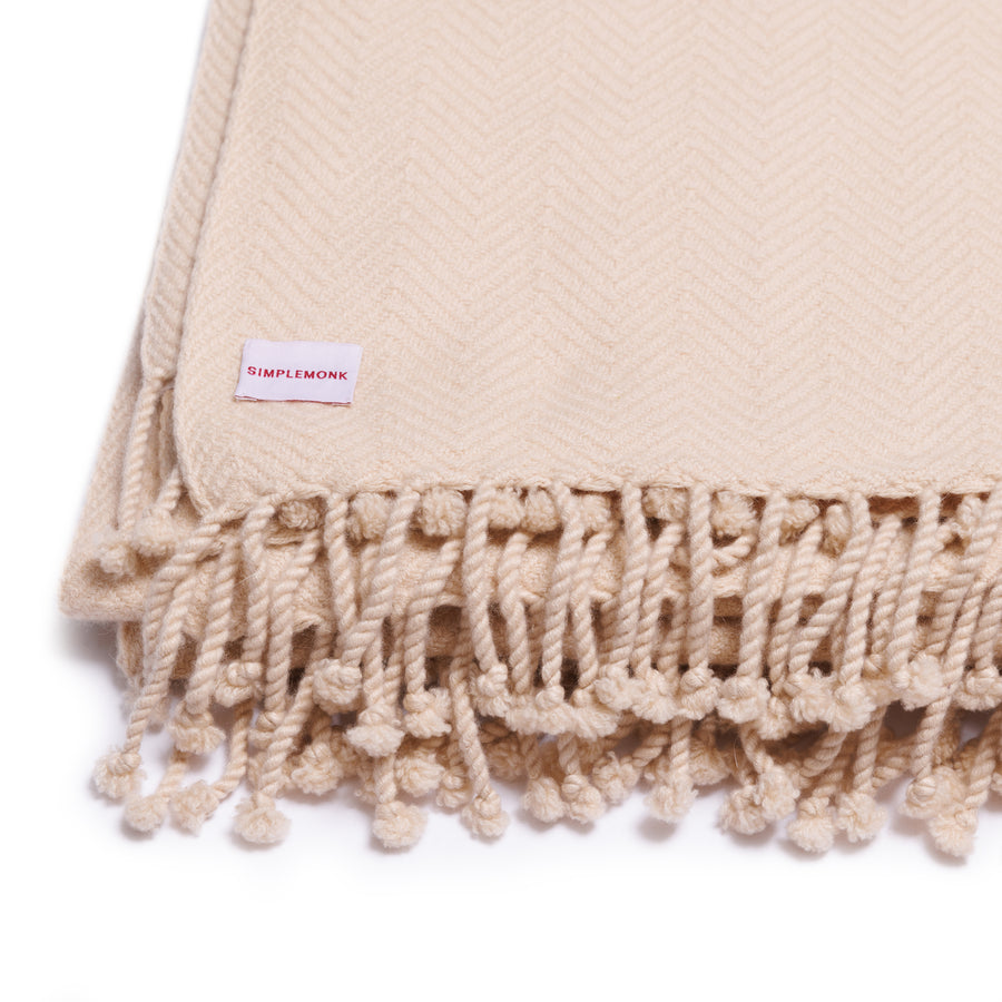 Ultra Luxurious Handwoven Cashmere Blanket